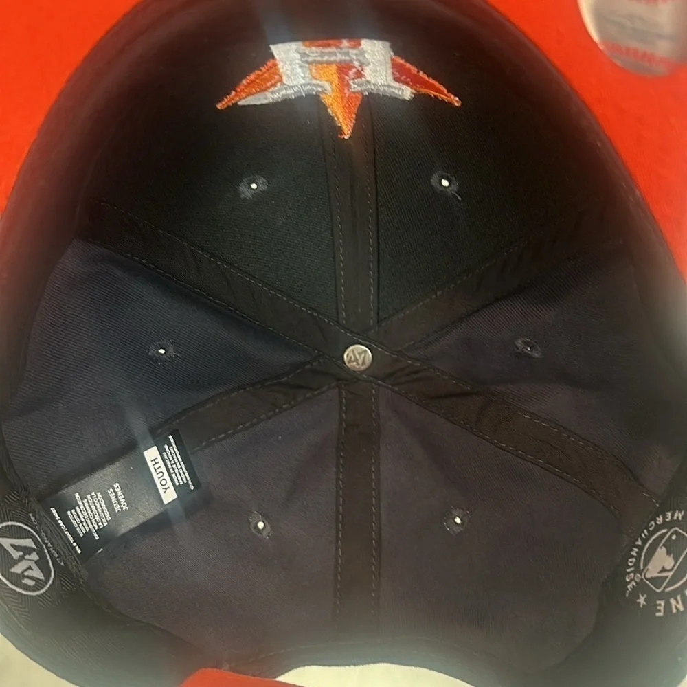 Bundle of 2 Houston Astros youth baseball caps